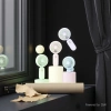 Color handheld small fan, portable USB charging, silent student dormitory office use 100932011 details Picture